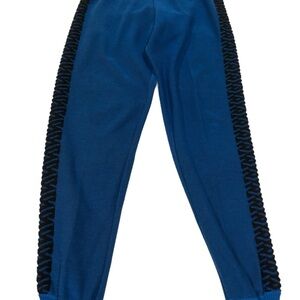 Versace Blue and Black Jogger Sweatpants